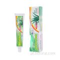 80g de clareamento aloe essência creme dental com escova de dentes livre